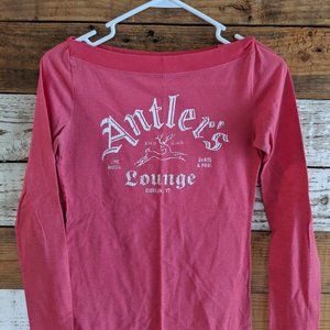 Pink Long sleeve shirt sz S